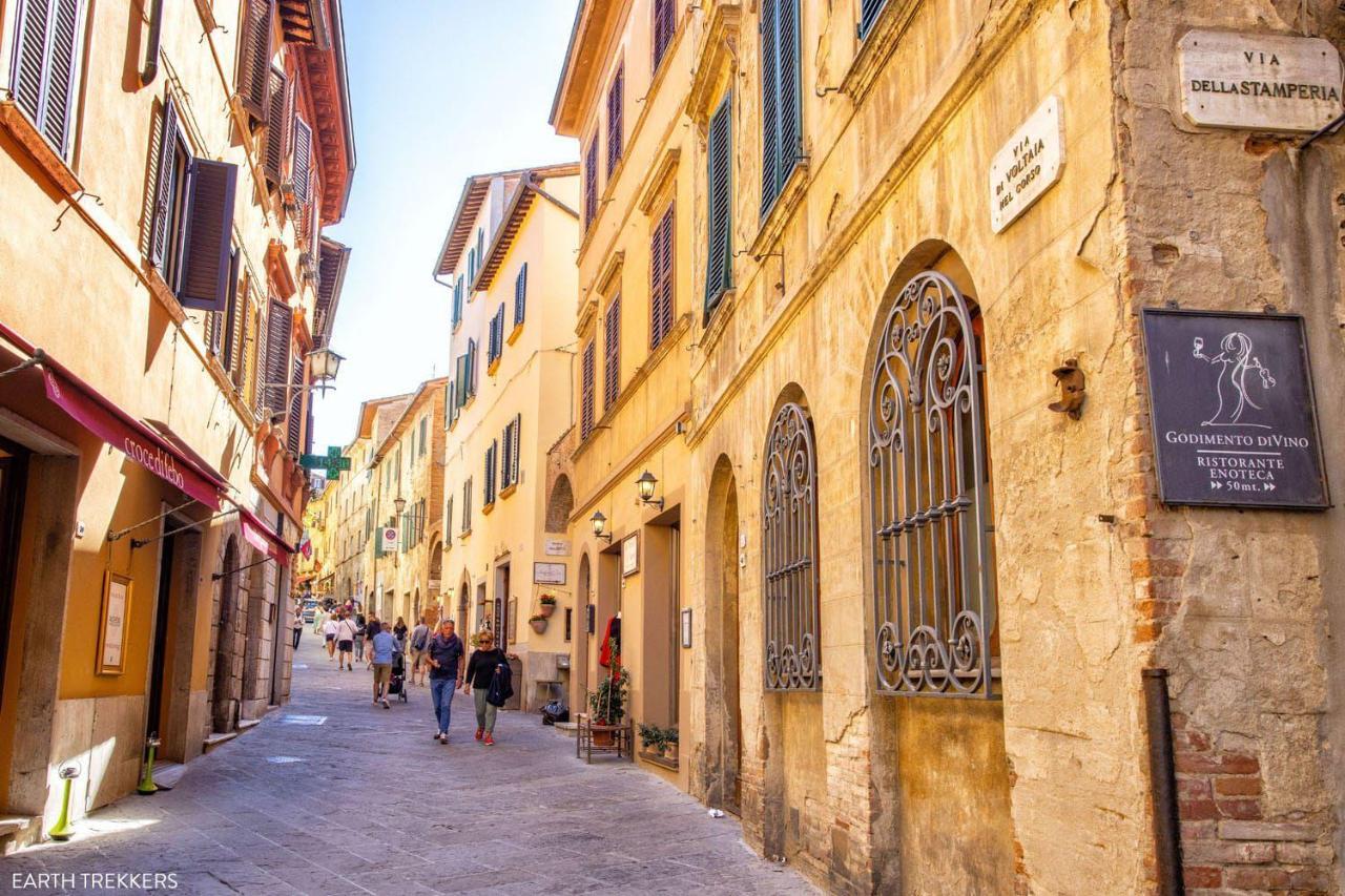 Appartement Il Palco Montepulciano, Vista Incredibile, 150Mt Da Piazza Grande Extérieur photo
