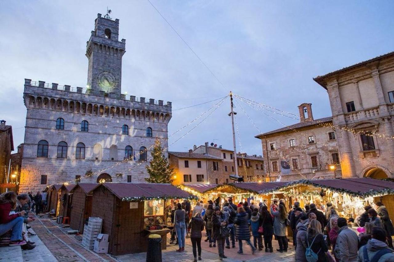 Appartement Il Palco Montepulciano, Vista Incredibile, 150Mt Da Piazza Grande Extérieur photo