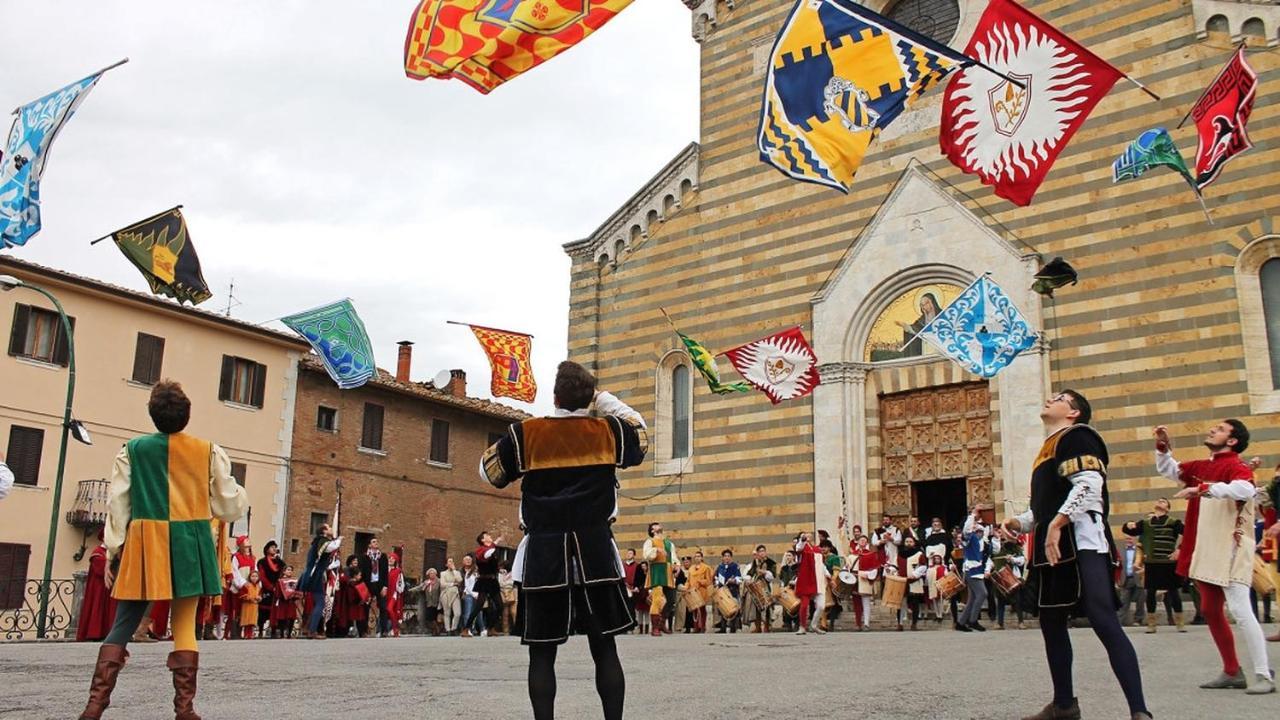 Appartement Il Palco Montepulciano, Vista Incredibile, 150Mt Da Piazza Grande Extérieur photo